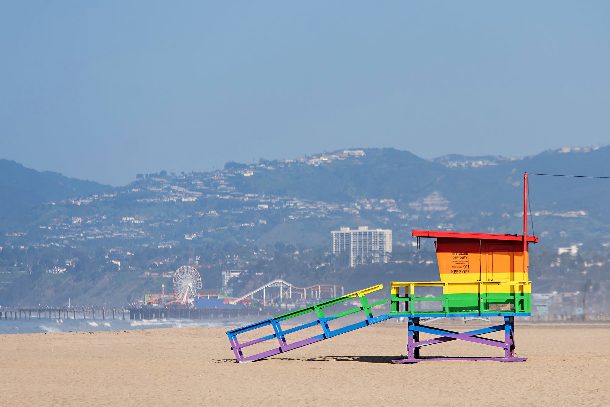 Lifeguard Tower Canvas | Lifeguard Tower Print | 17 Mile