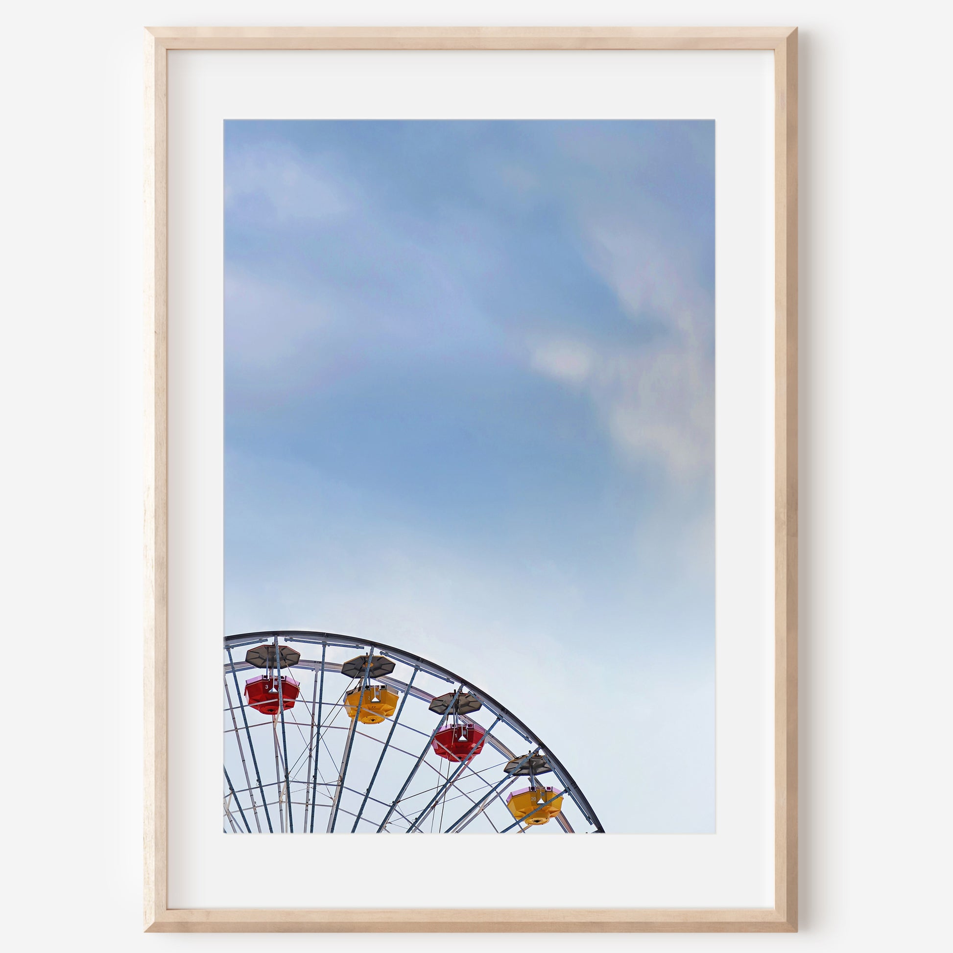 Ferris Wheel Canvas | Ferris Wheel Print | 17 Mile