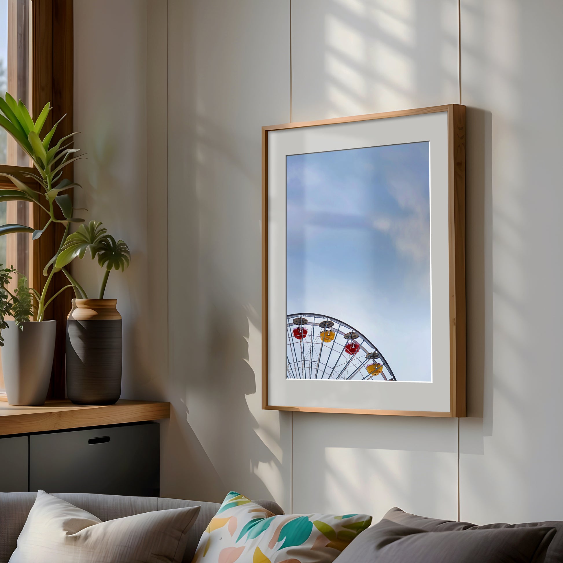 Ferris Wheel Canvas | Ferris Wheel Print | 17 Mile