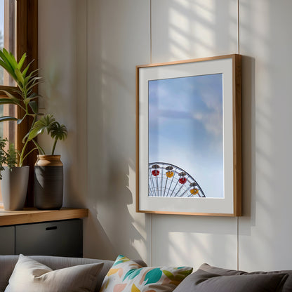 Ferris Wheel Canvas | Ferris Wheel Print | 17 Mile