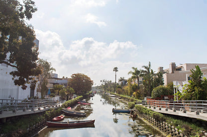 Venice Canals Print | California Wall Art | 17 Mile