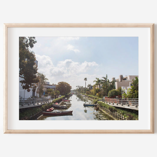 Venice Canals Print | California Wall Art | 17 Mile