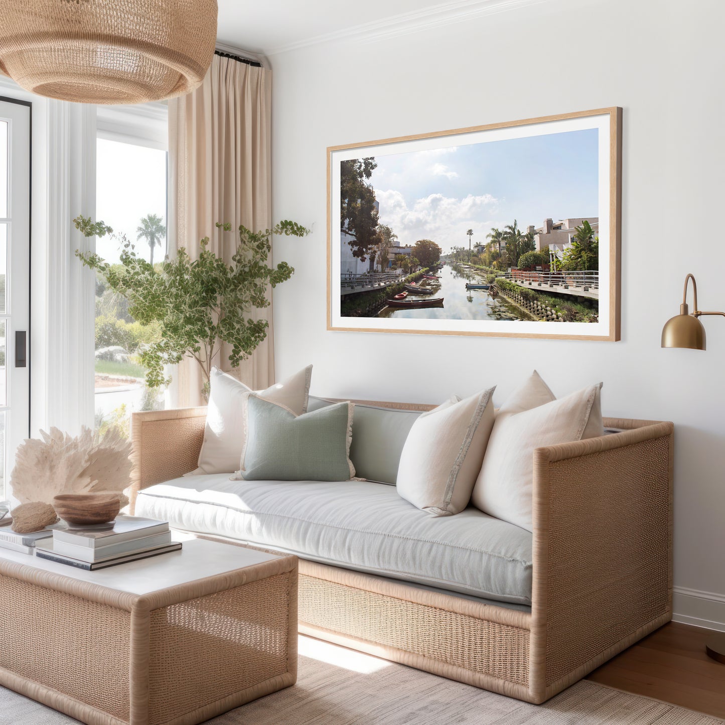 Venice Canals Print | California Wall Art | 17 Mile