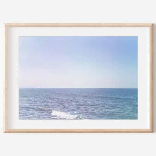Ocean Wave Print | California Ocean Canvas | 17 Mile
