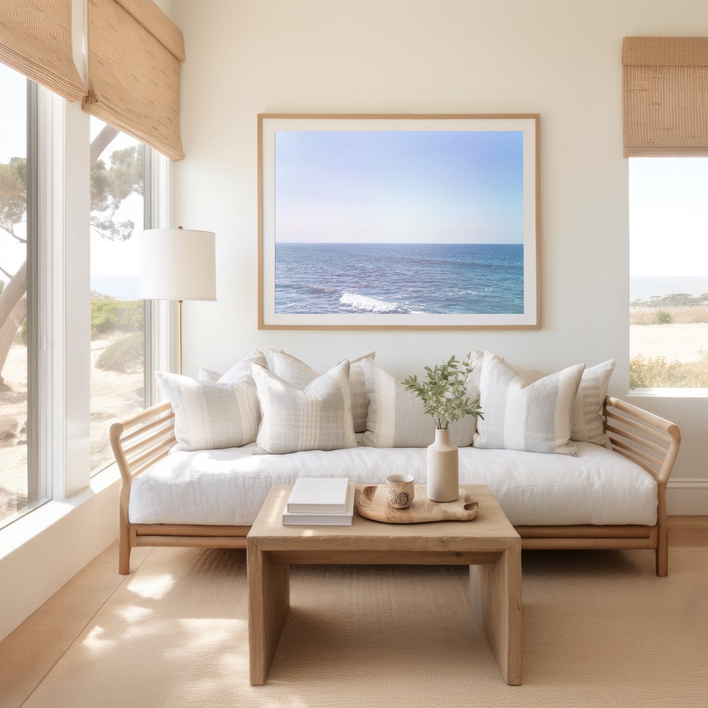 Ocean Wave Print | California Ocean Canvas | 17 Mile