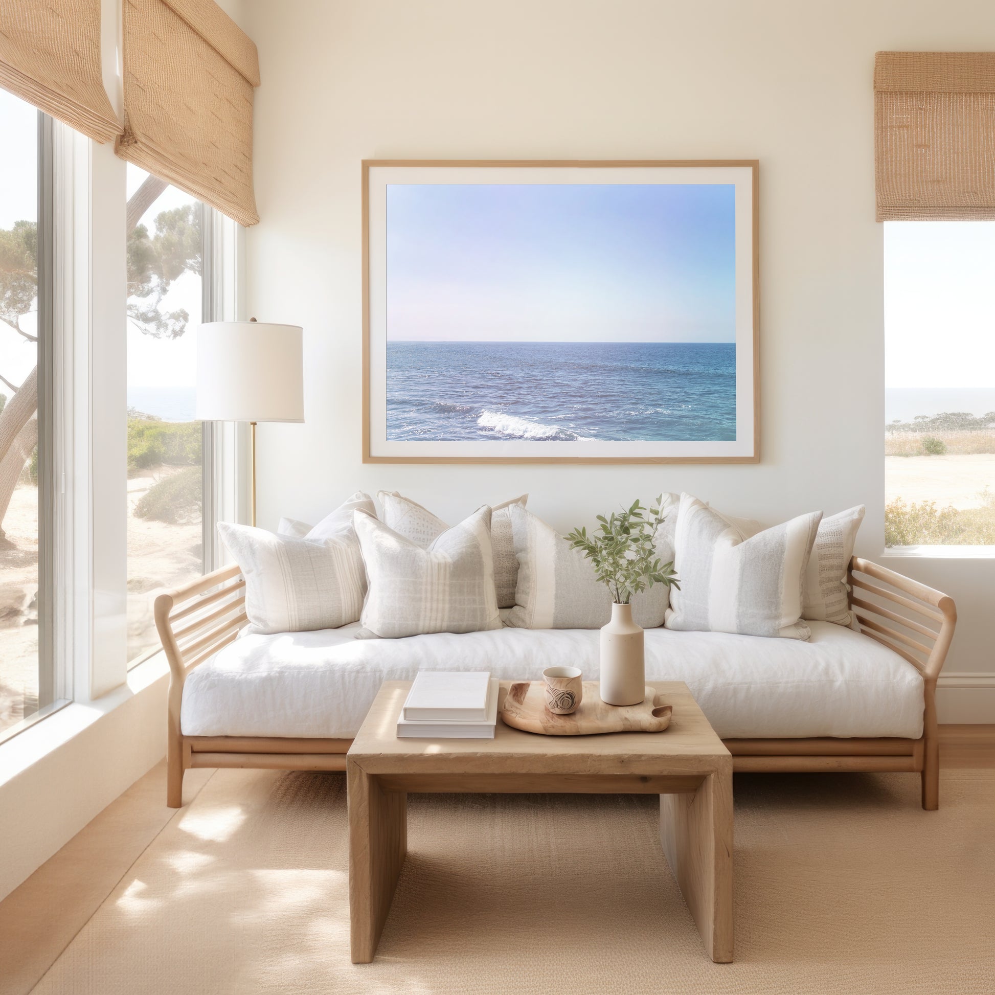 Ocean Wave Print | California Ocean Canvas | 17 Mile