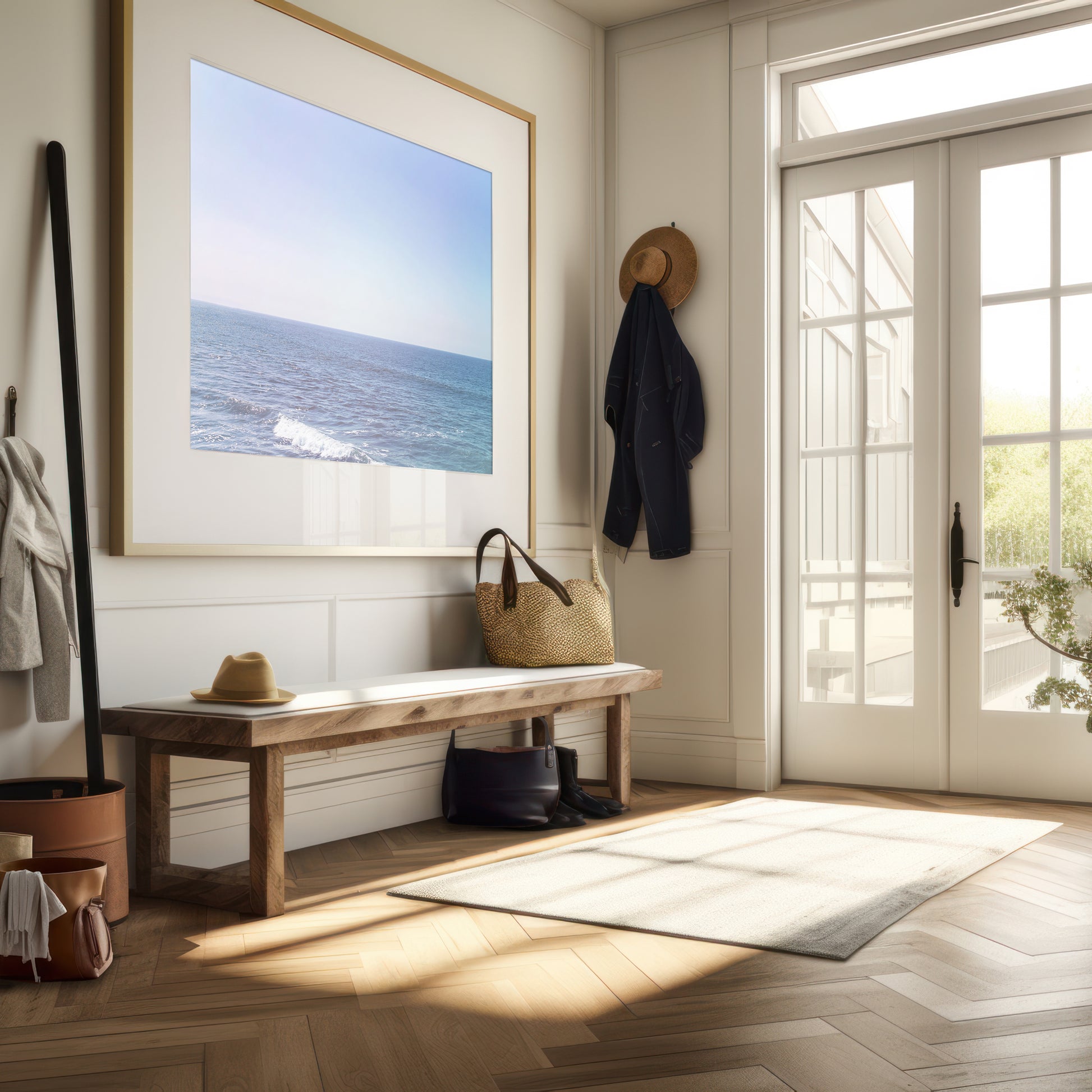 Ocean Wave Print | California Ocean Canvas | 17 Mile