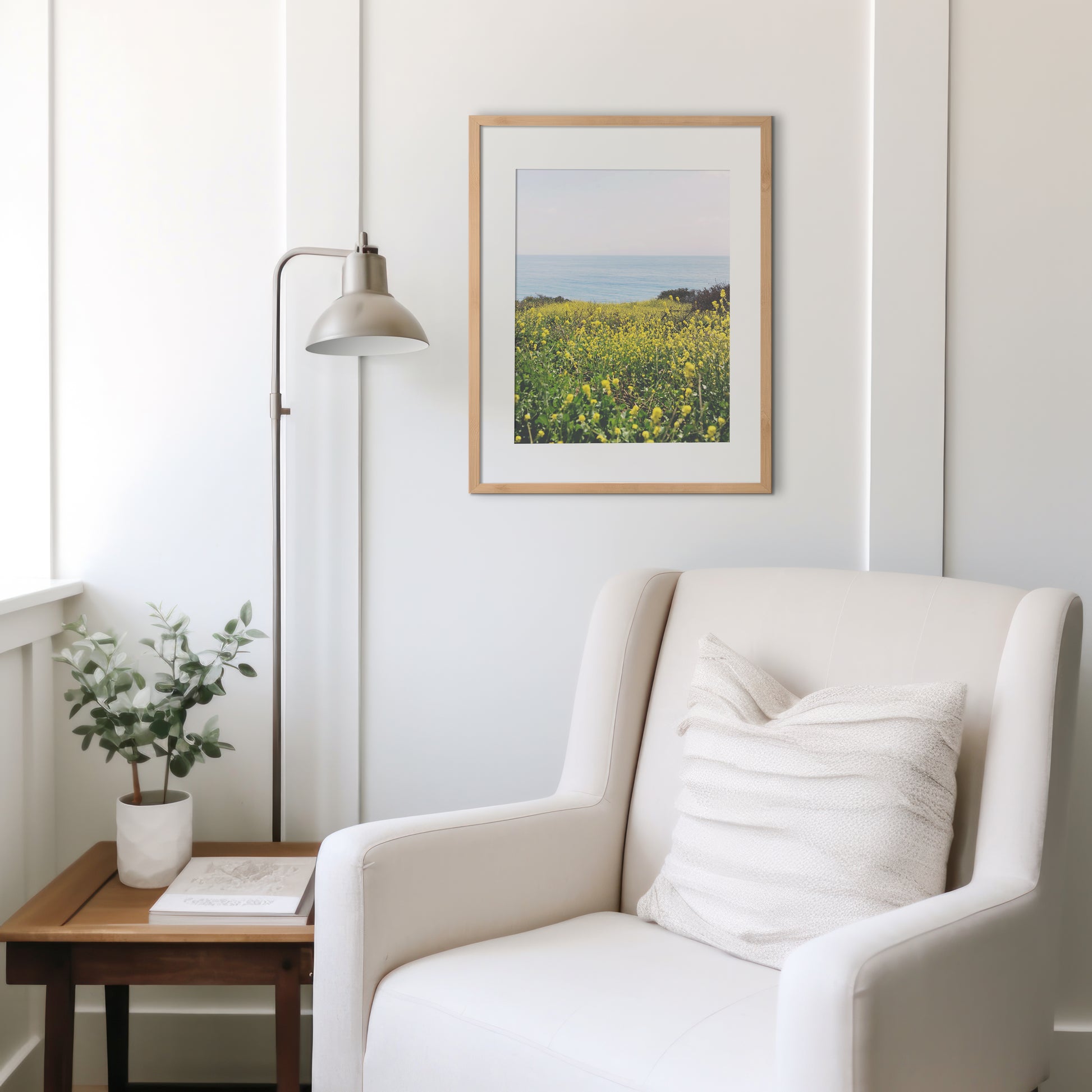 Coastal Wildflowers Print | Coastal Wildflowers Canvas | 17 Mile