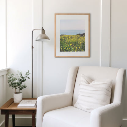 Coastal Wildflowers Print | Coastal Wildflowers Canvas | 17 Mile