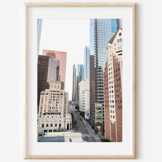 Downtown LA Print | Los Angeles Canvas | 17 Mile
