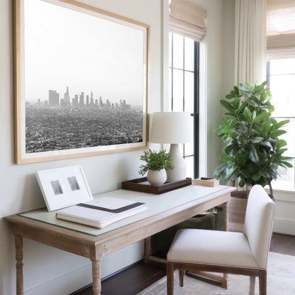 Black and White Wall Art | Downtown LA Print | 17 Mile