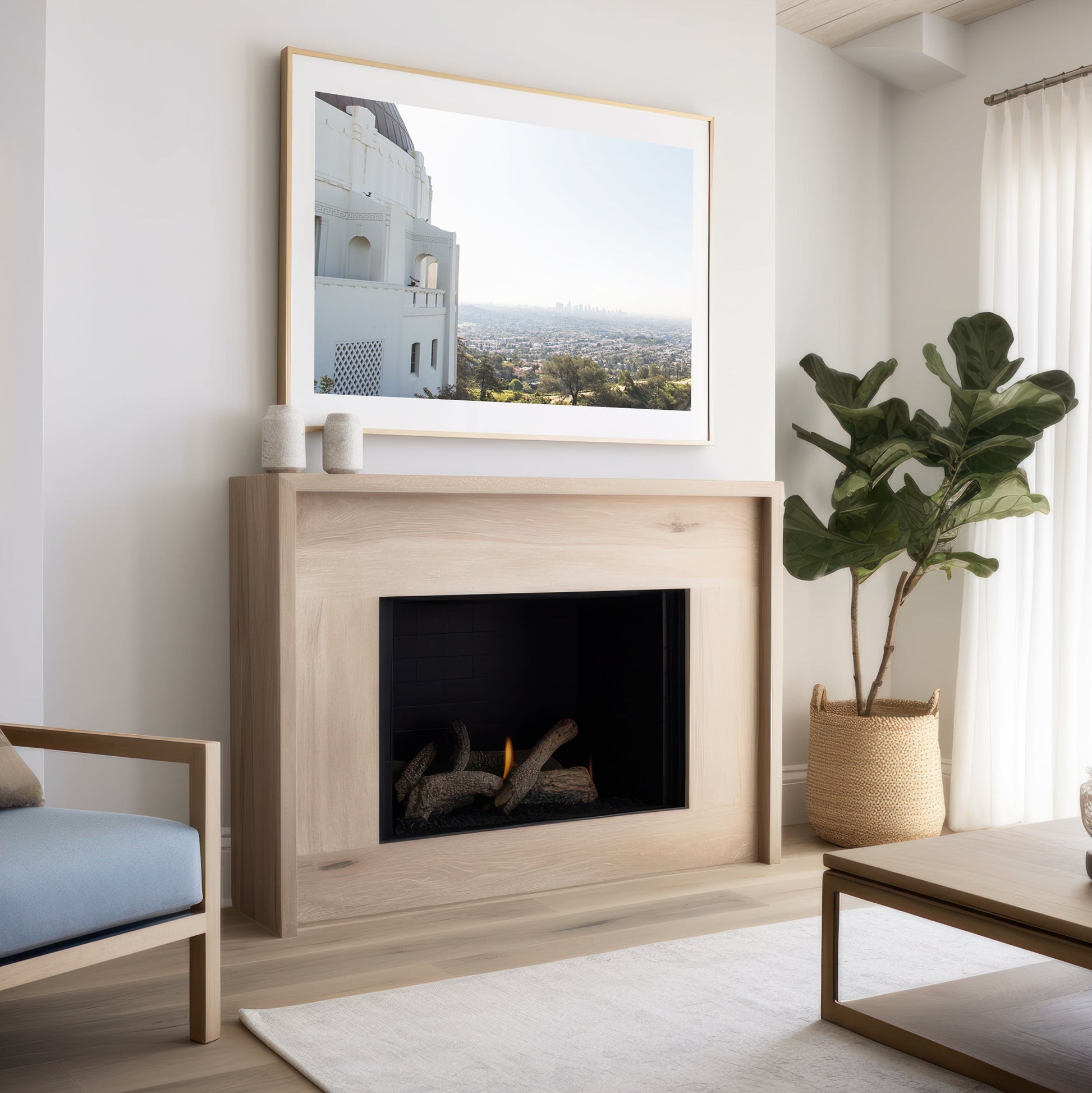 Griffith Observatory Canvas | Observatory Wall Canvas | 17 Mile