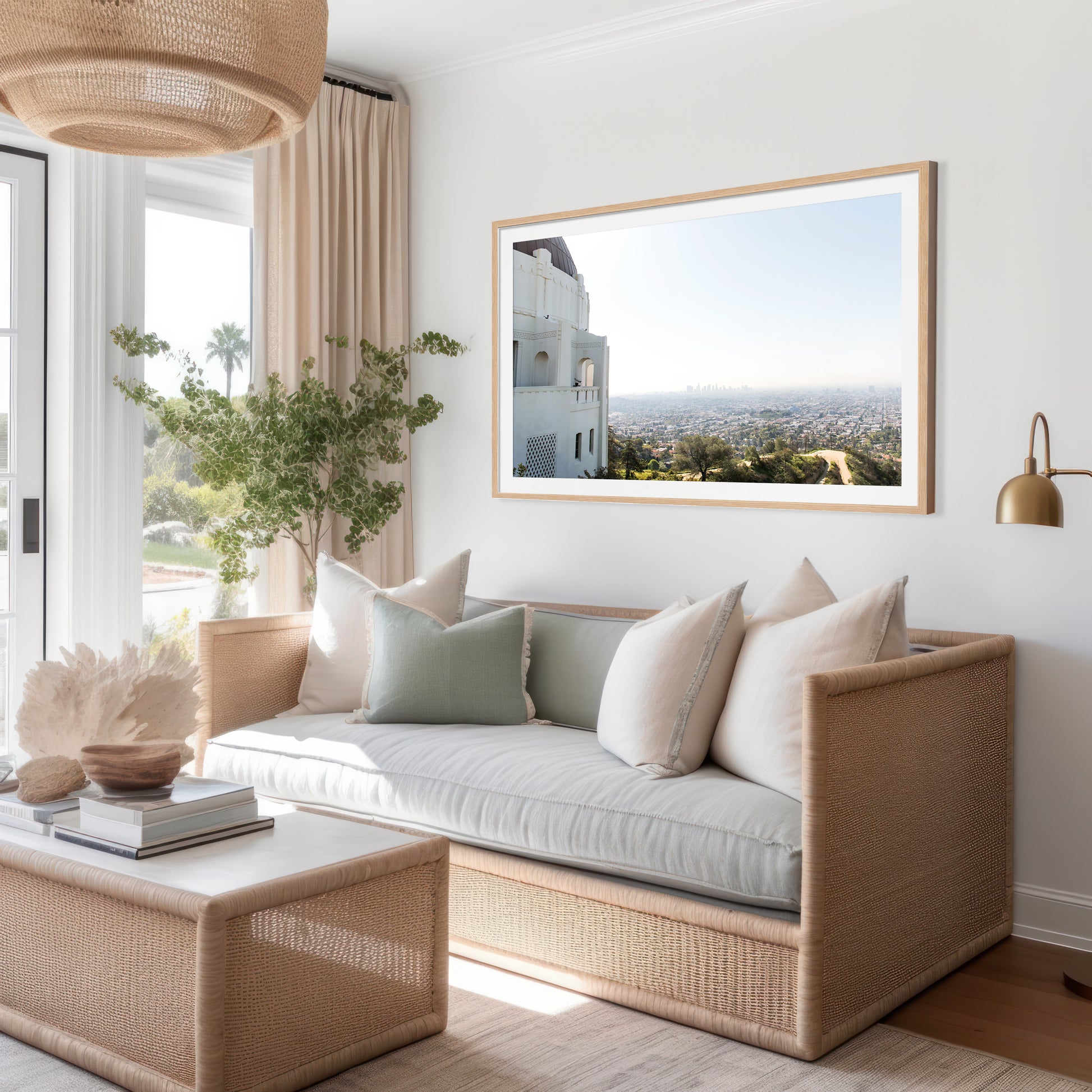 Griffith Observatory Canvas | Observatory Wall Canvas | 17 Mile