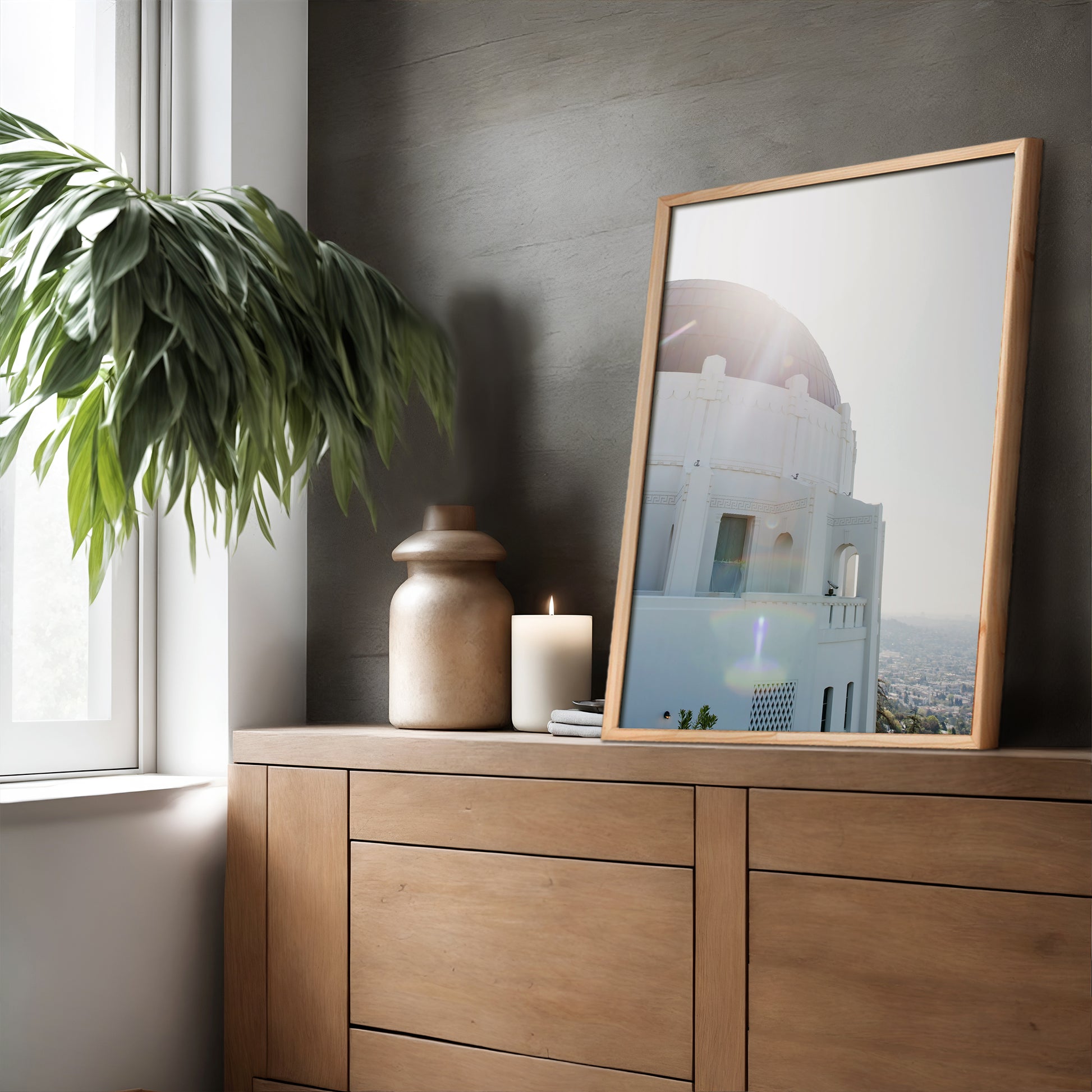 Griffith Observatory Canvas | Griffith Observatory Print | 17 Mile