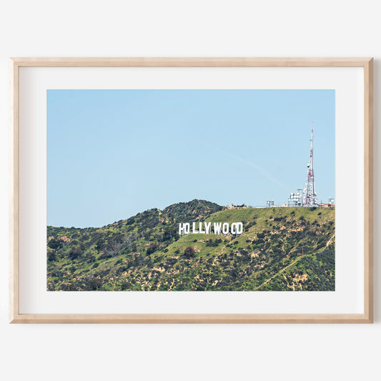 Hollywood Sign Print | Hollywood Sign Canvas | 17 Mile