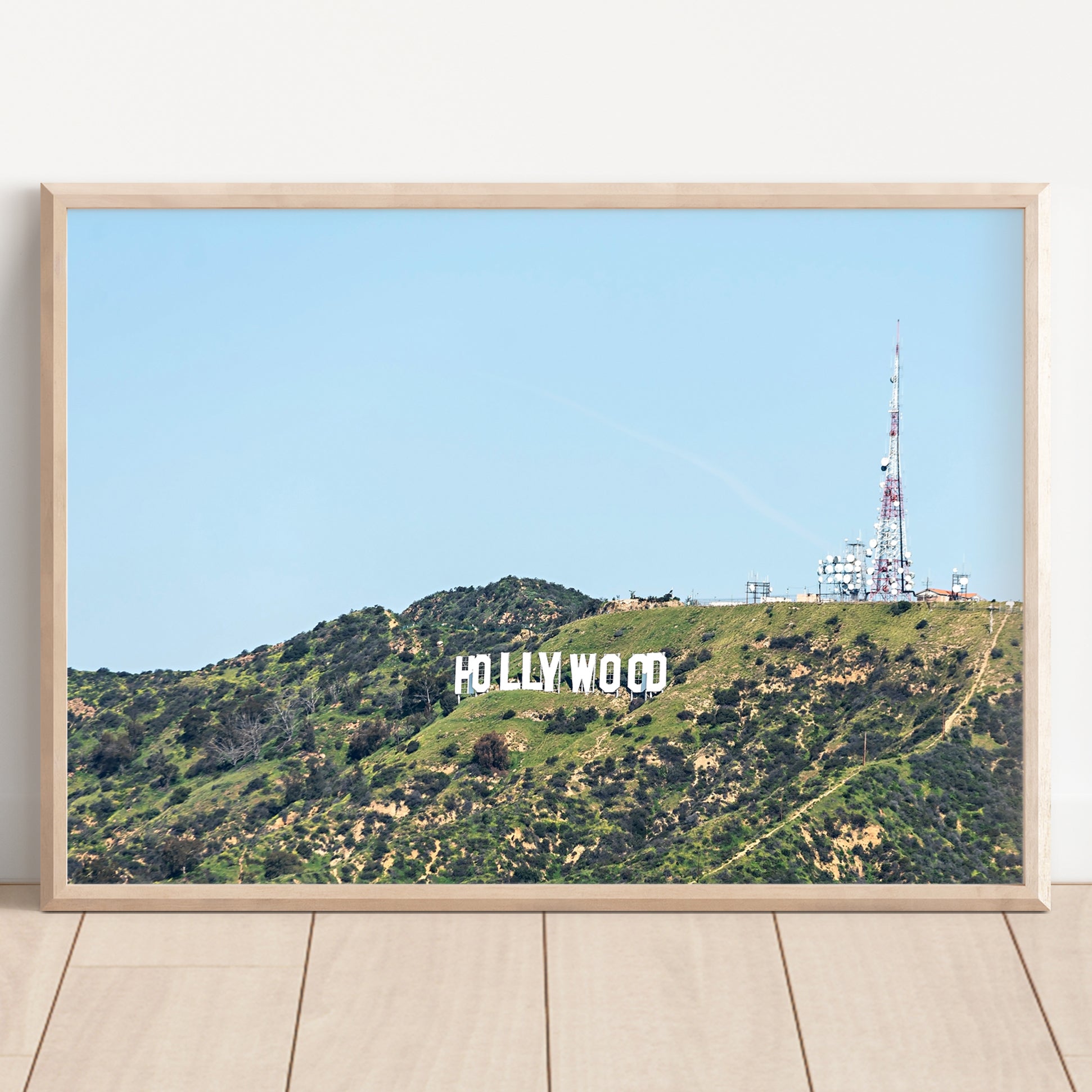 Hollywood Sign Print | Hollywood Sign Canvas | 17 Mile