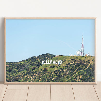 Hollywood Sign Print | Hollywood Sign Canvas | 17 Mile