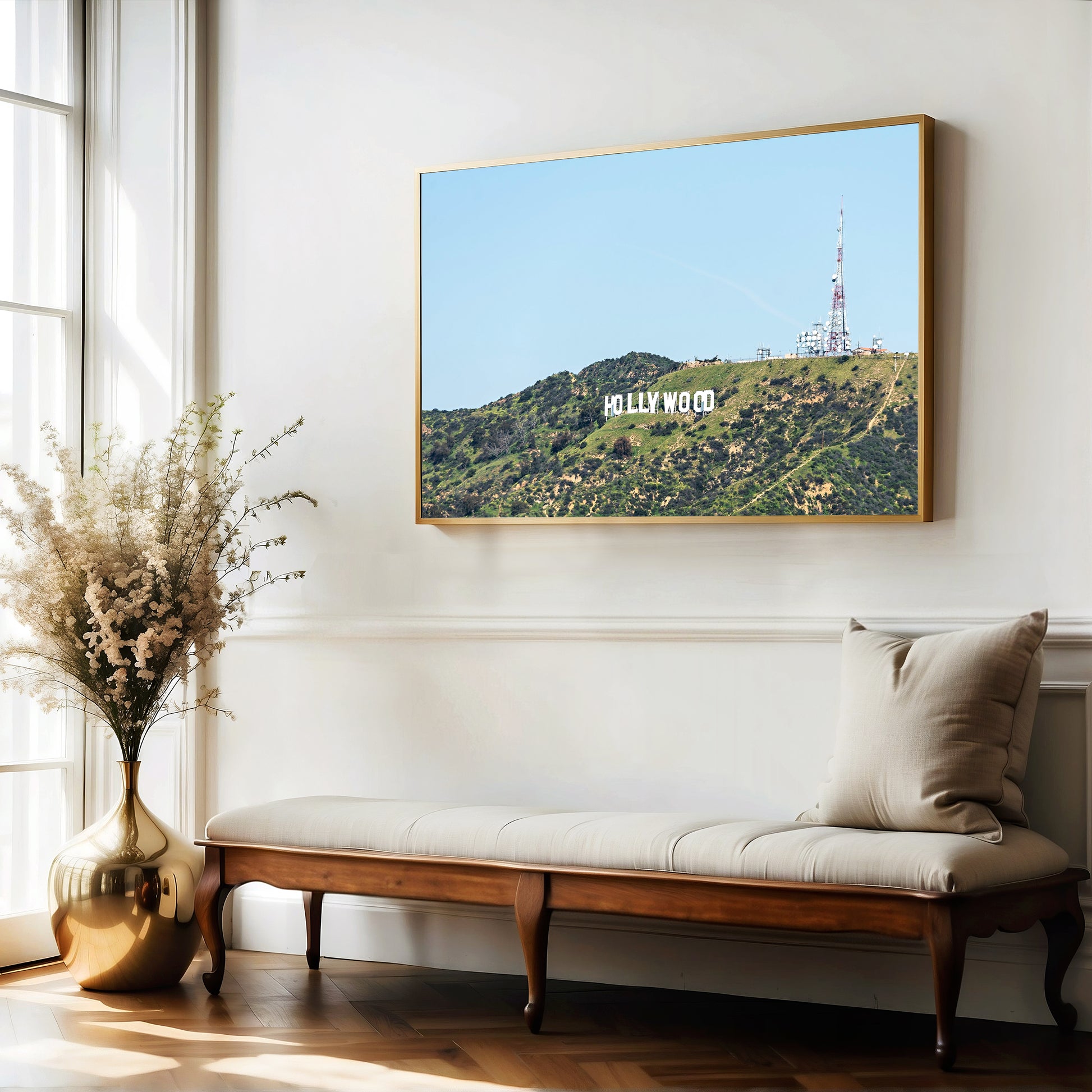 Hollywood Sign Print | Hollywood Sign Canvas | 17 Mile