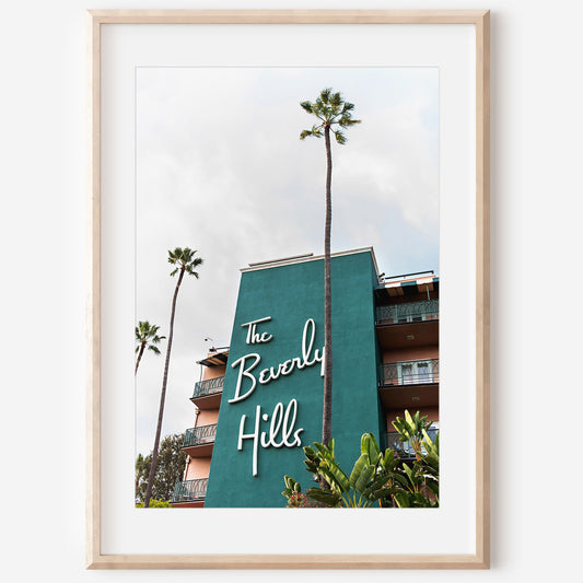 Beverly Hills Print | Beverly Hills Canvas | 17 Mile
