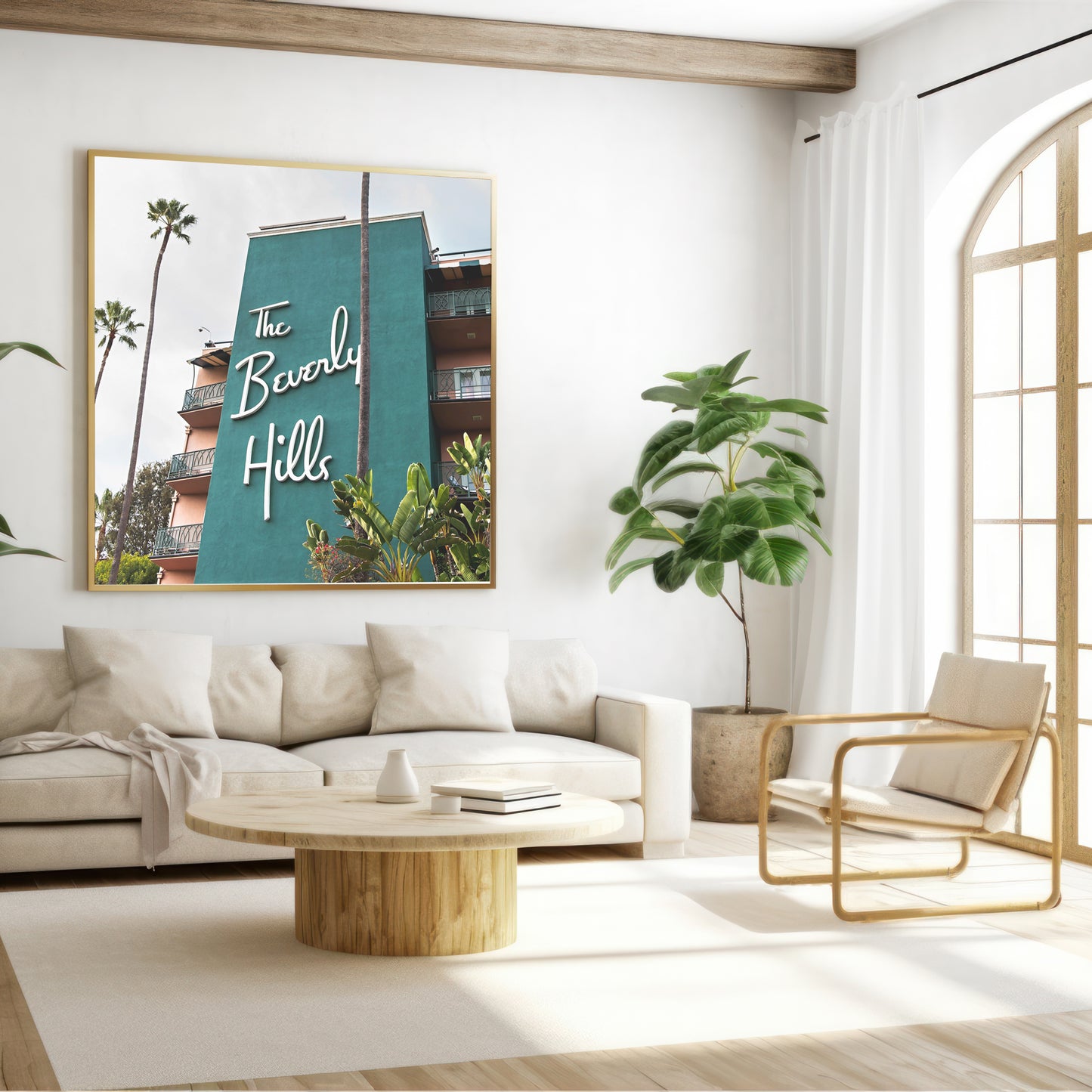 Beverly Hills Print | Beverly Hills Canvas | 17 Mile