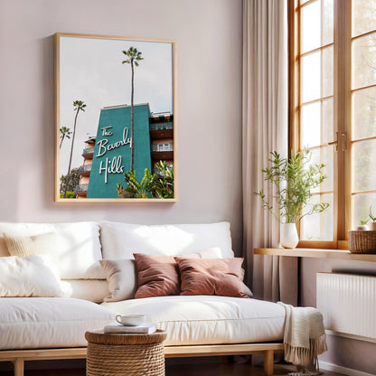 Beverly Hills Print | Beverly Hills Canvas | 17 Mile