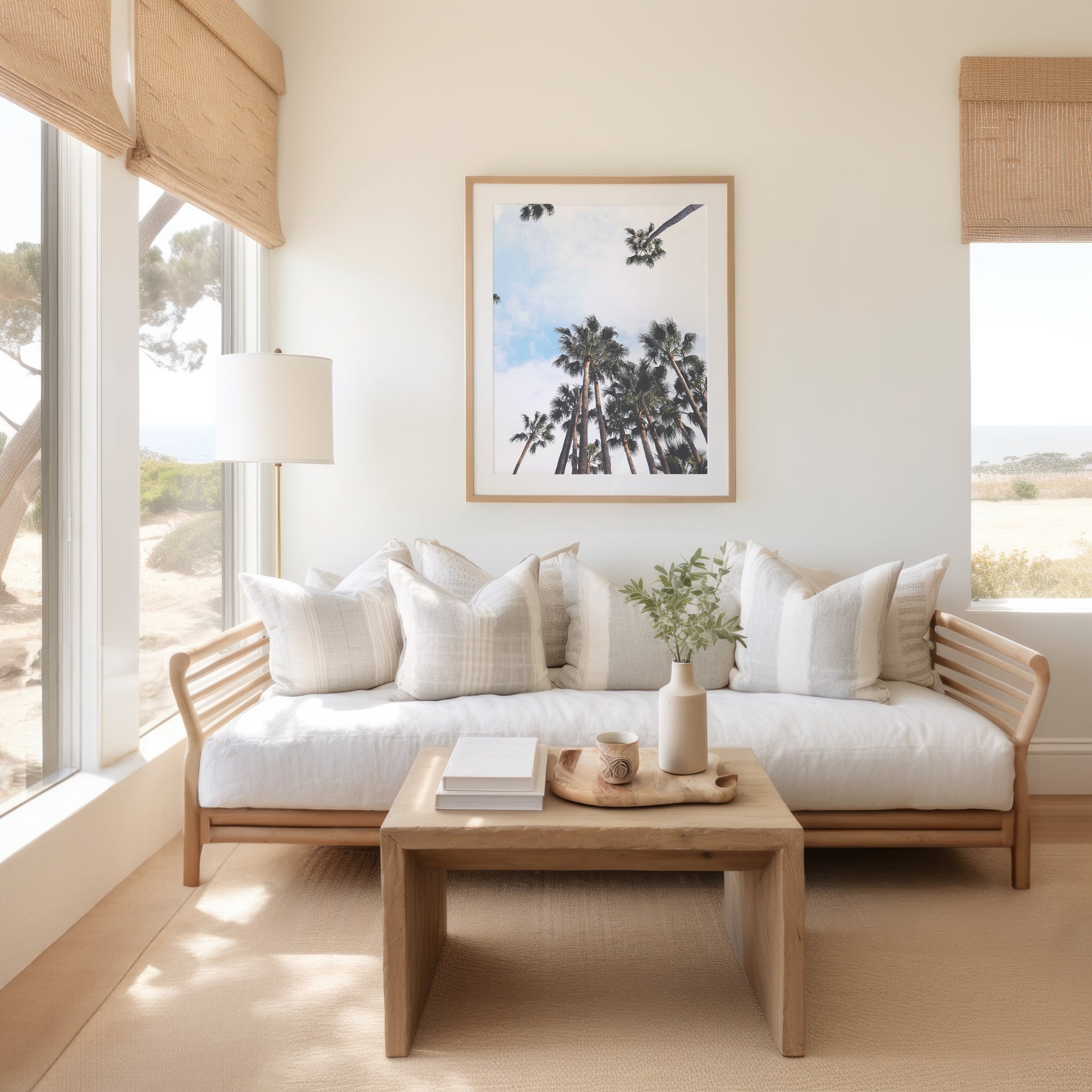Palm Trees Wall Canvas | Wall Decor Canvas | 17 Mile
