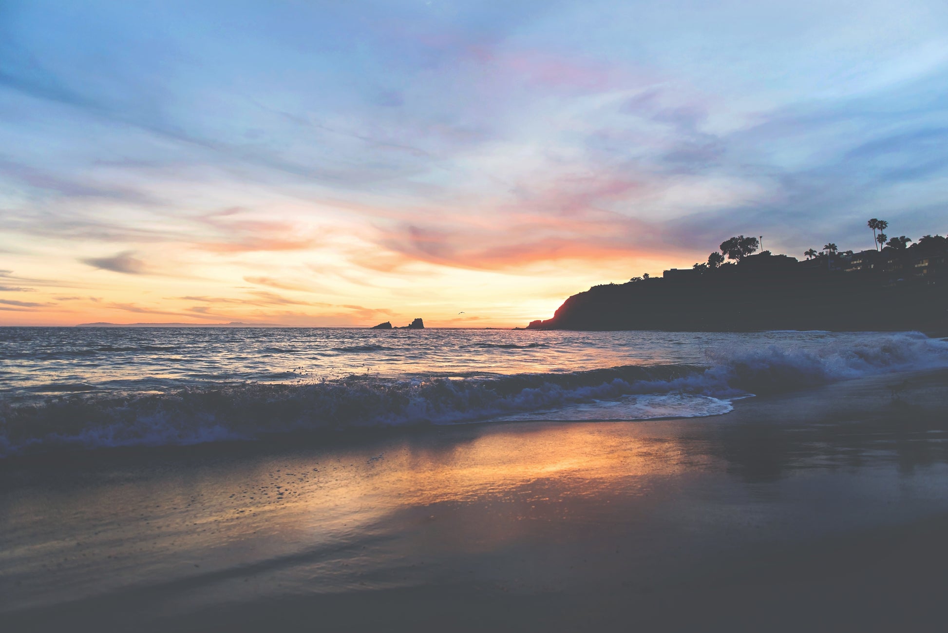 Laguna Beach Sunset Print | Laguna Beach Sunset Canvas | 17 Mile