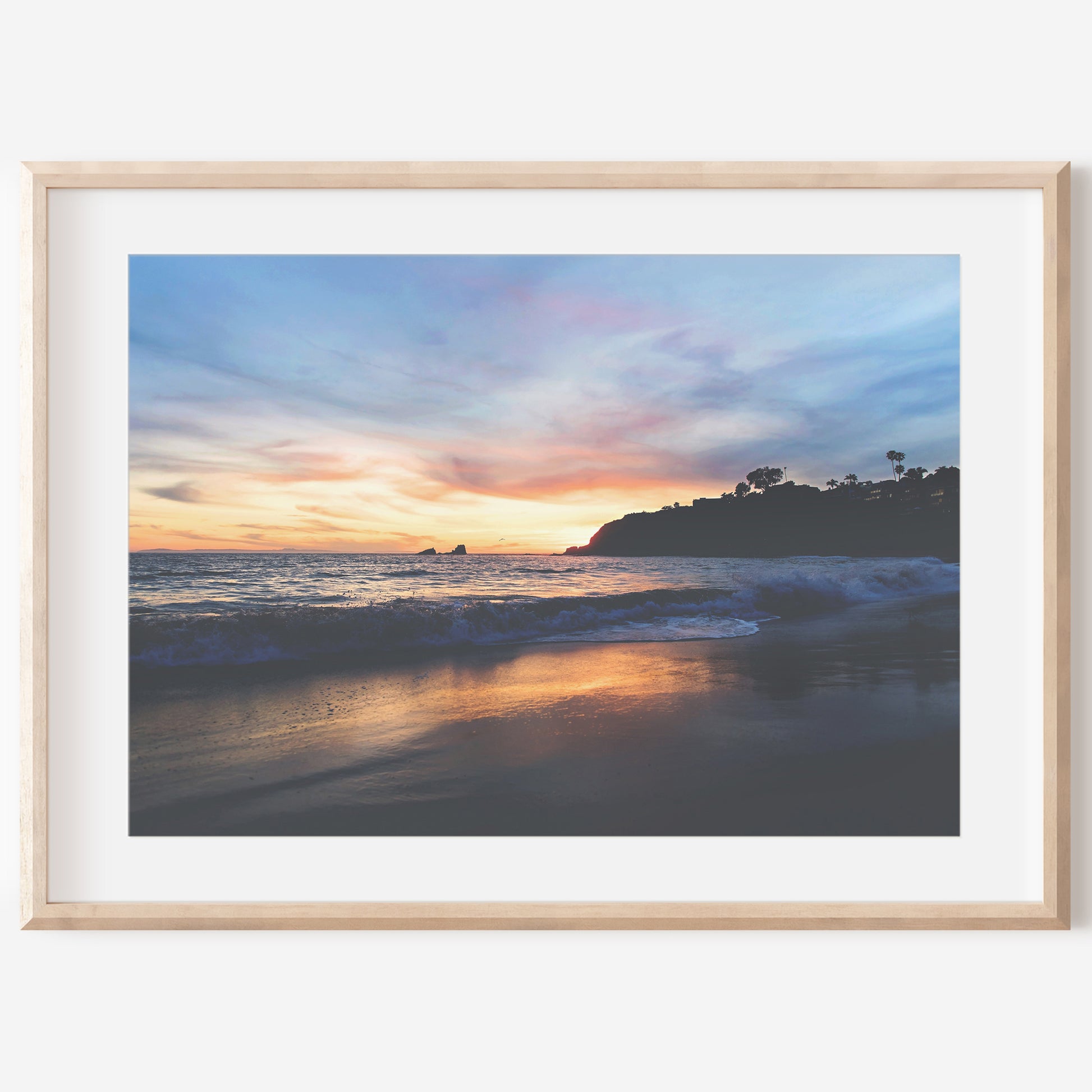 Laguna Beach Sunset Print | Laguna Beach Sunset Canvas | 17 Mile