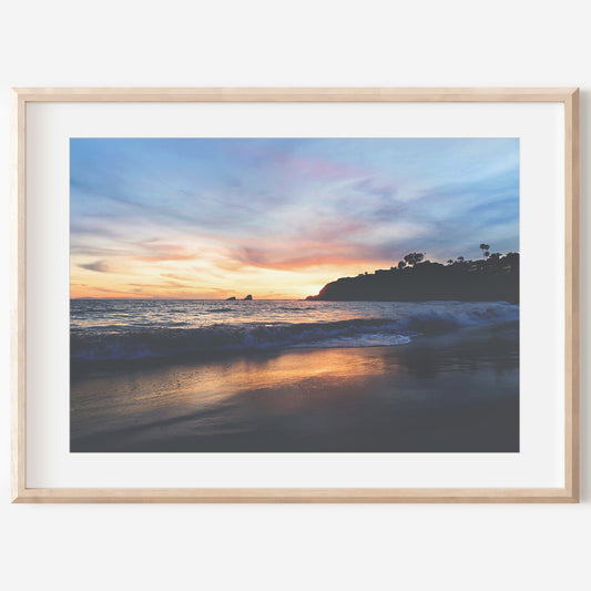 Laguna Beach Sunset Print | Laguna Beach Sunset Canvas | 17 Mile