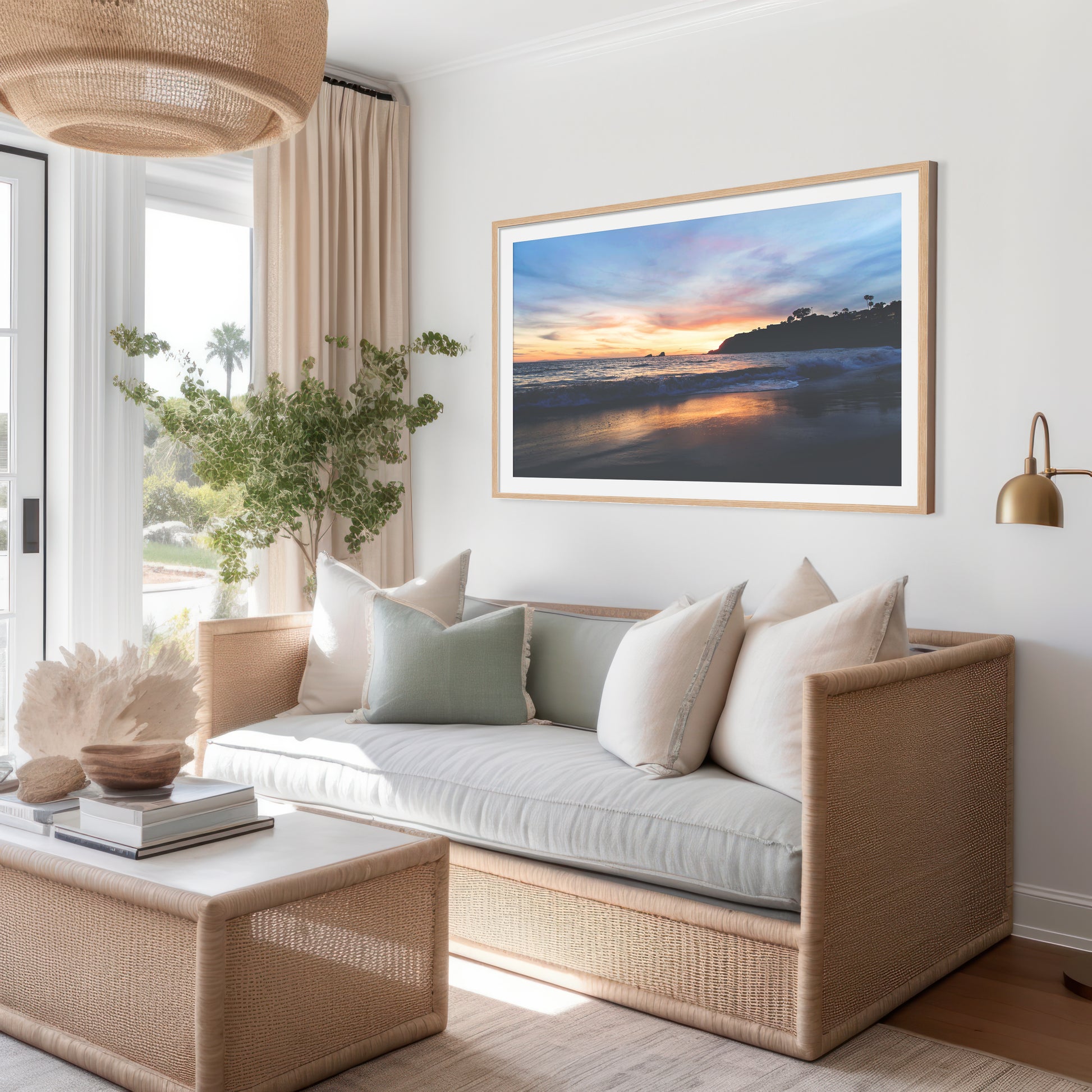 Laguna Beach Sunset Print | Laguna Beach Sunset Canvas | 17 Mile