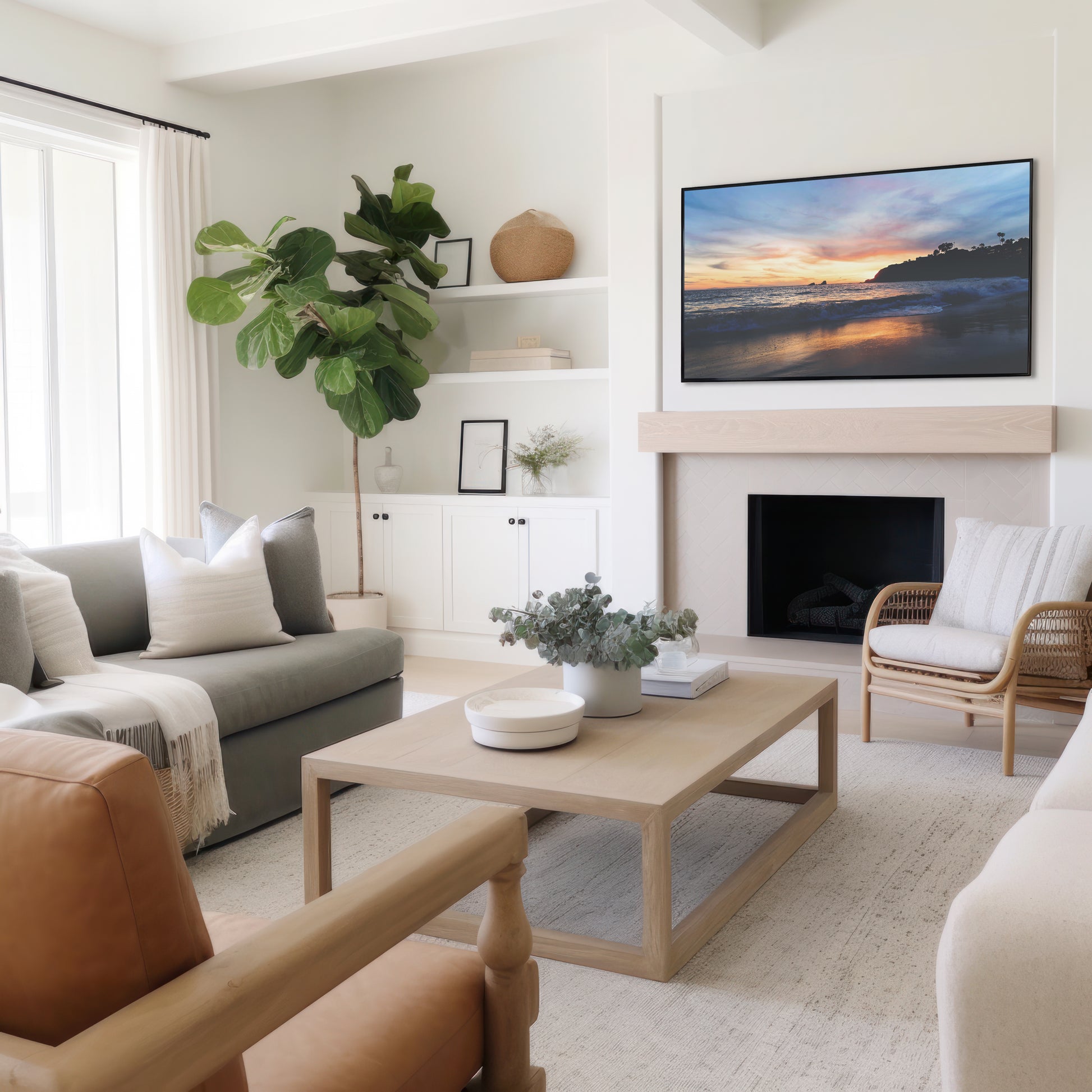 Laguna Beach Sunset Print | Laguna Beach Sunset Canvas | 17 Mile