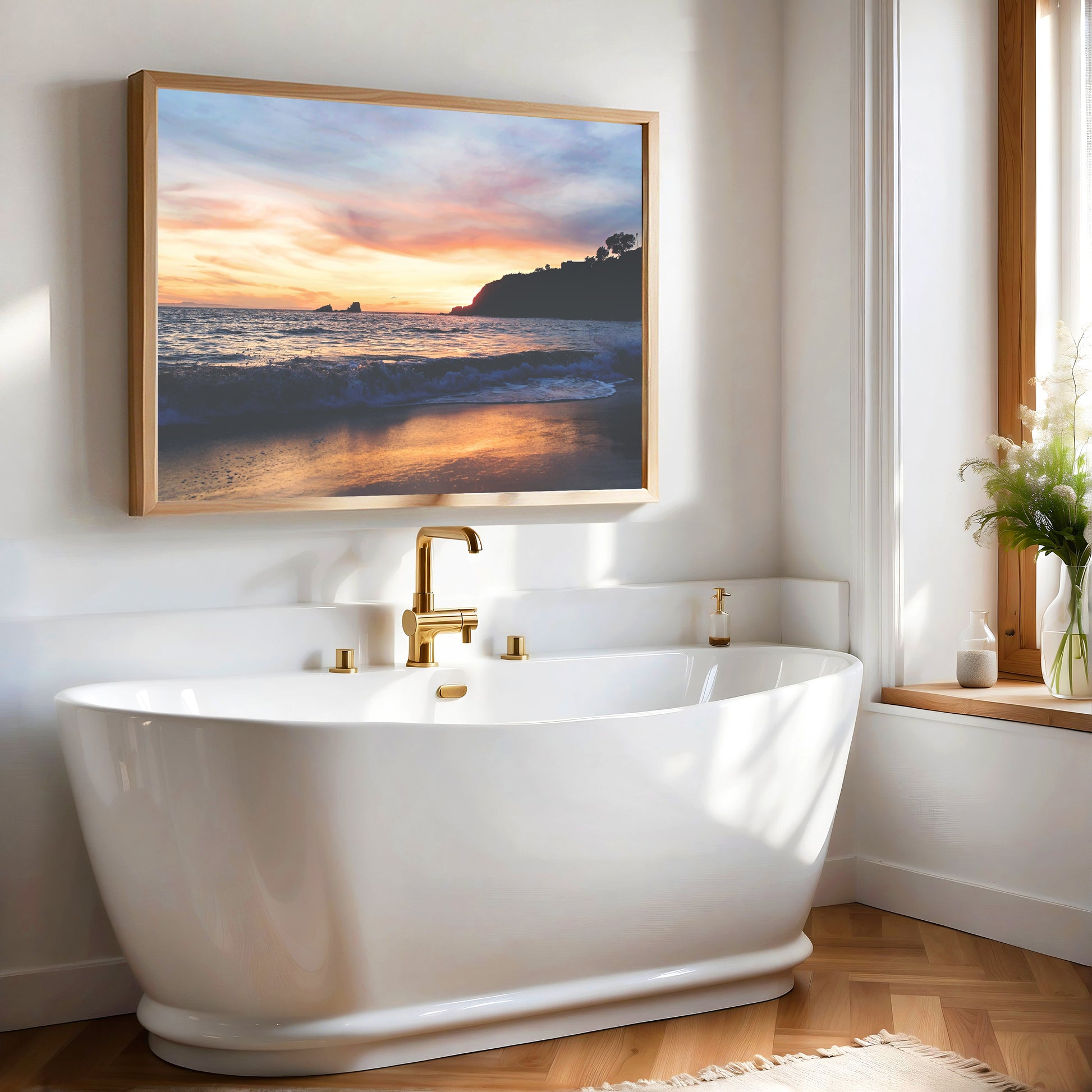 Laguna Beach Sunset Print | Laguna Beach Sunset Canvas | 17 Mile