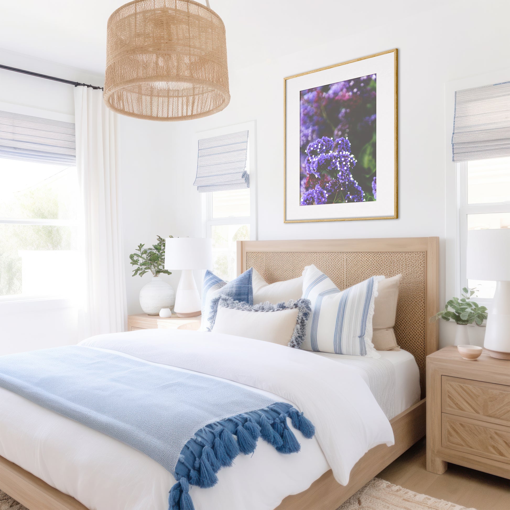 Purple Wildflower Print | Purple Wildflower Canvas | 17 Mile