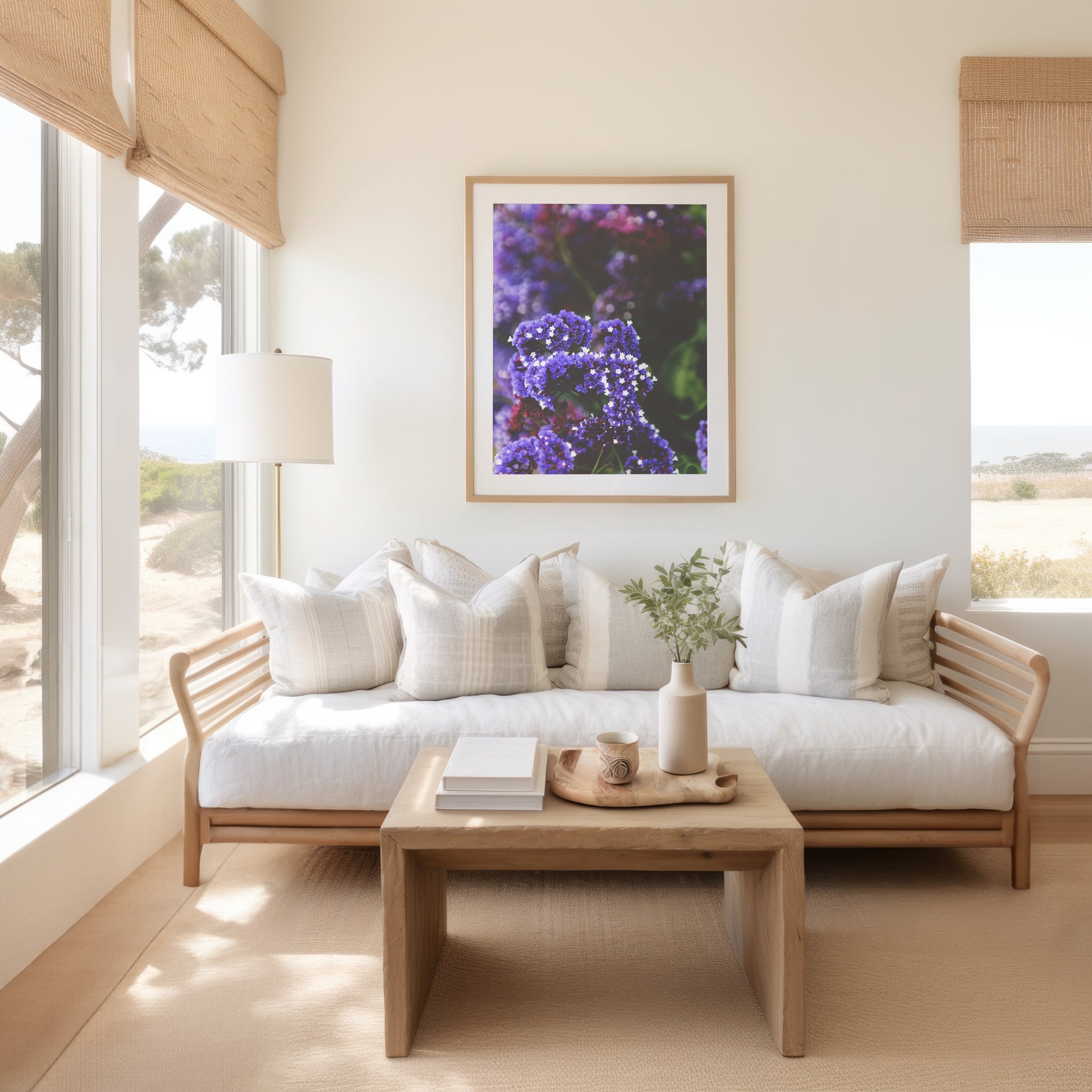 Purple Wildflower Print | Purple Wildflower Canvas | 17 Mile