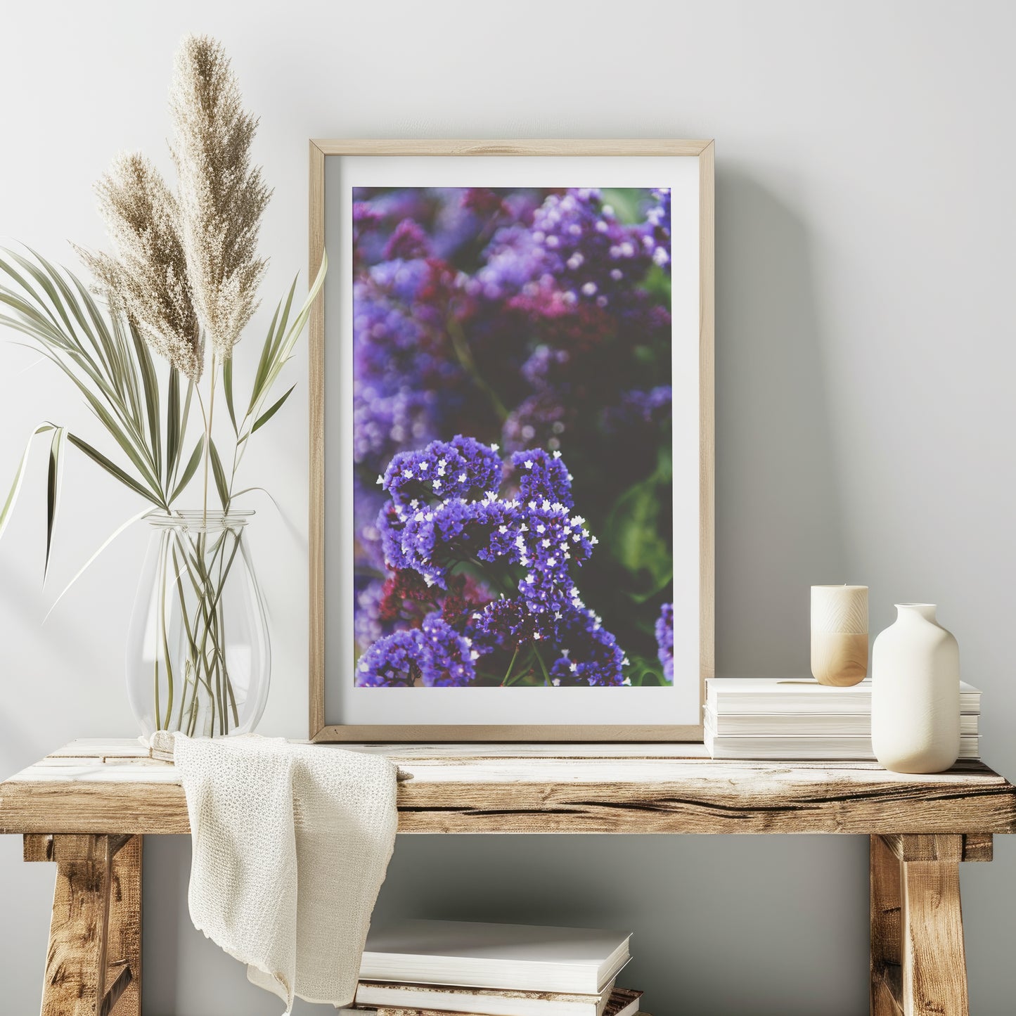 Purple Wildflower Print | Purple Wildflower Canvas | 17 Mile