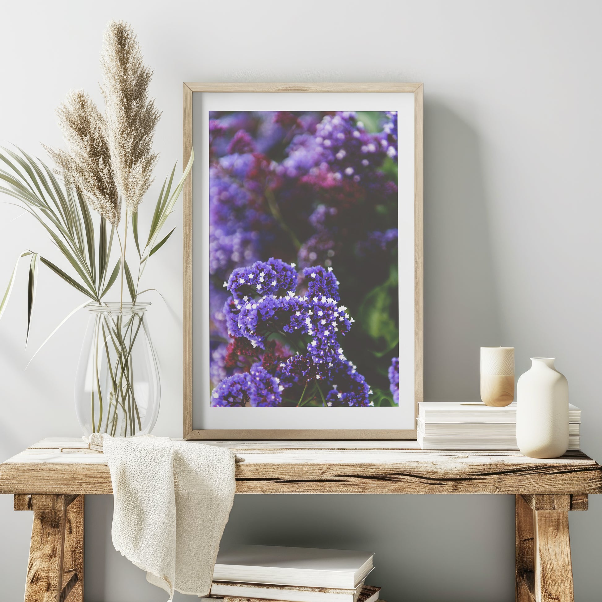 Purple Wildflower Print | Purple Wildflower Canvas | 17 Mile