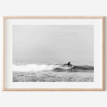 Monochrome Surf Canvas | Monochrome Surf Print | 17 Mile