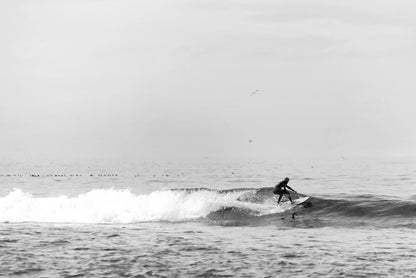 Monochrome Surf Canvas | Monochrome Surf Print | 17 Mile