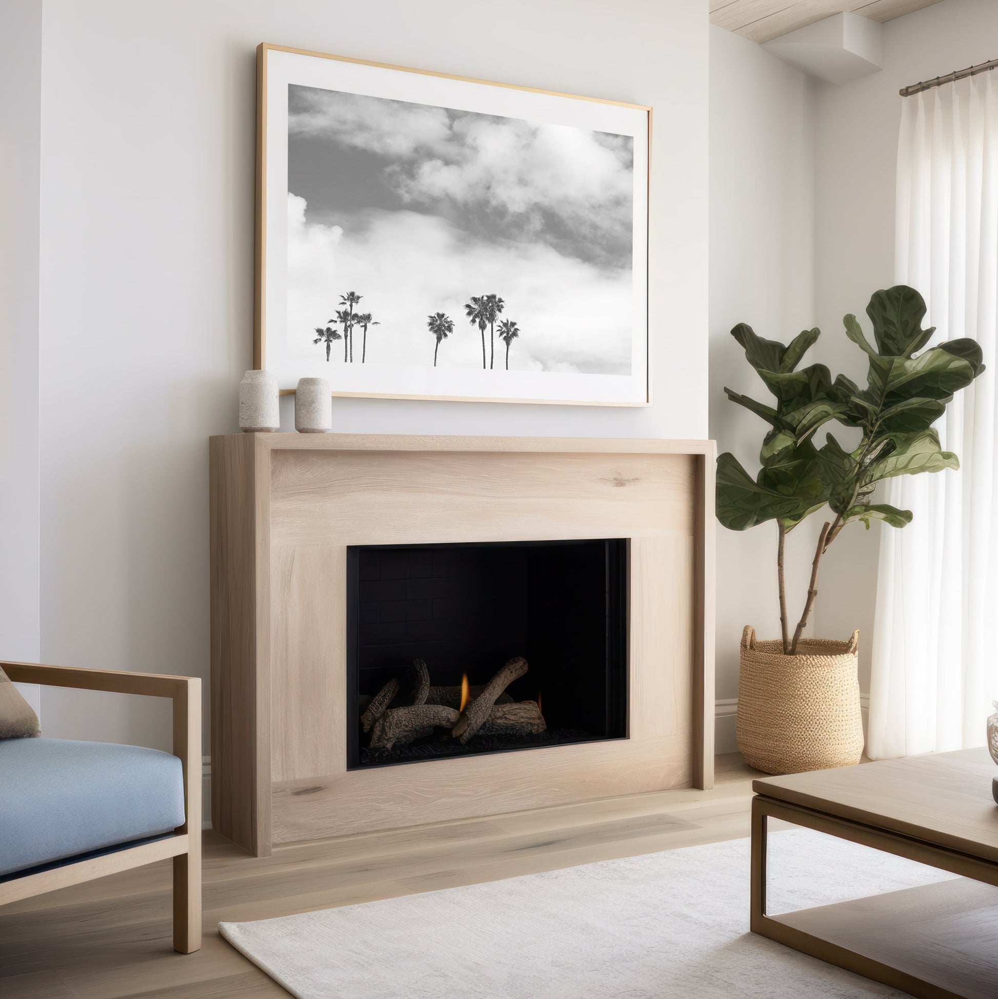 Black and White Canvas | Print Canvas | 17 Mile