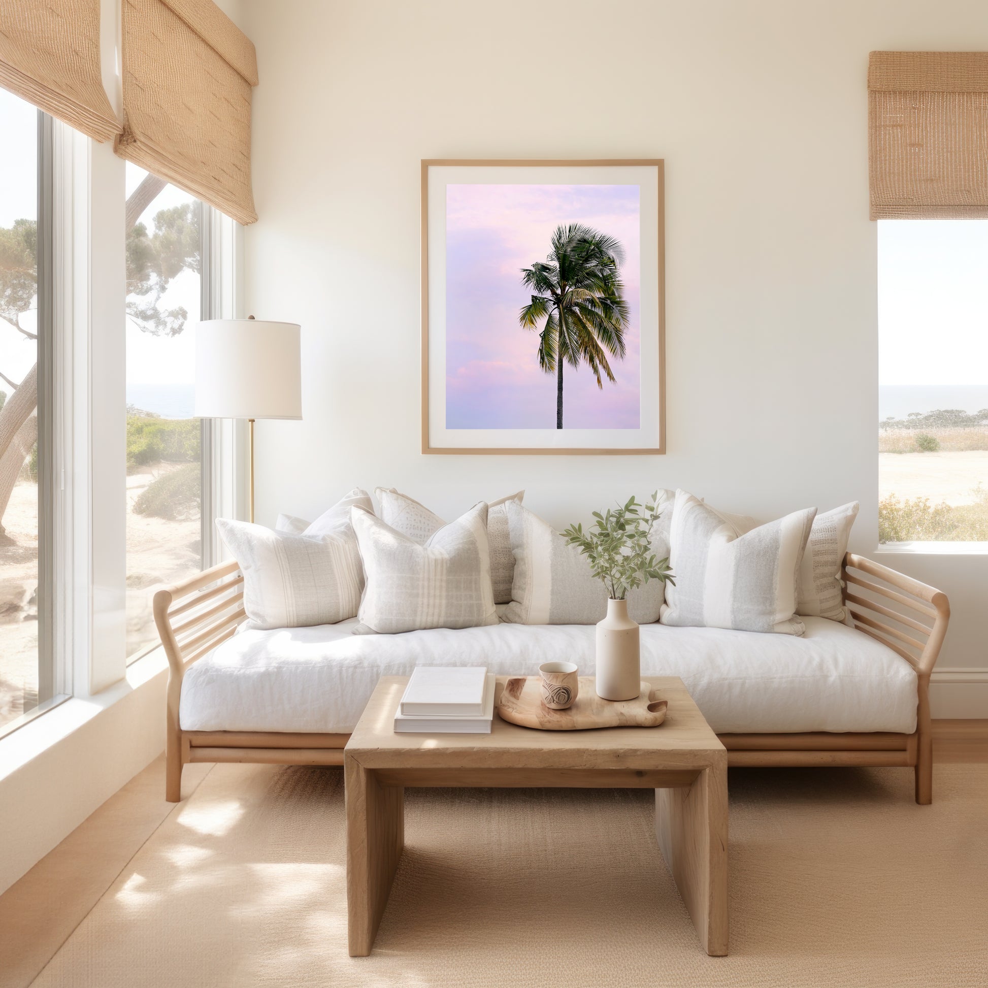 Palm Tree Wall Art | Palm Tree Canvas | 17 Mile