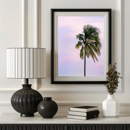 Palm Tree Wall Art | Palm Tree Canvas | 17 Mile
