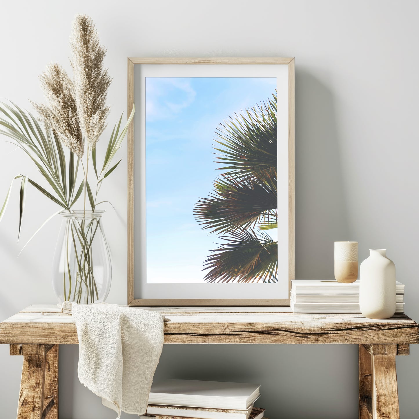 Palm Leaves Print