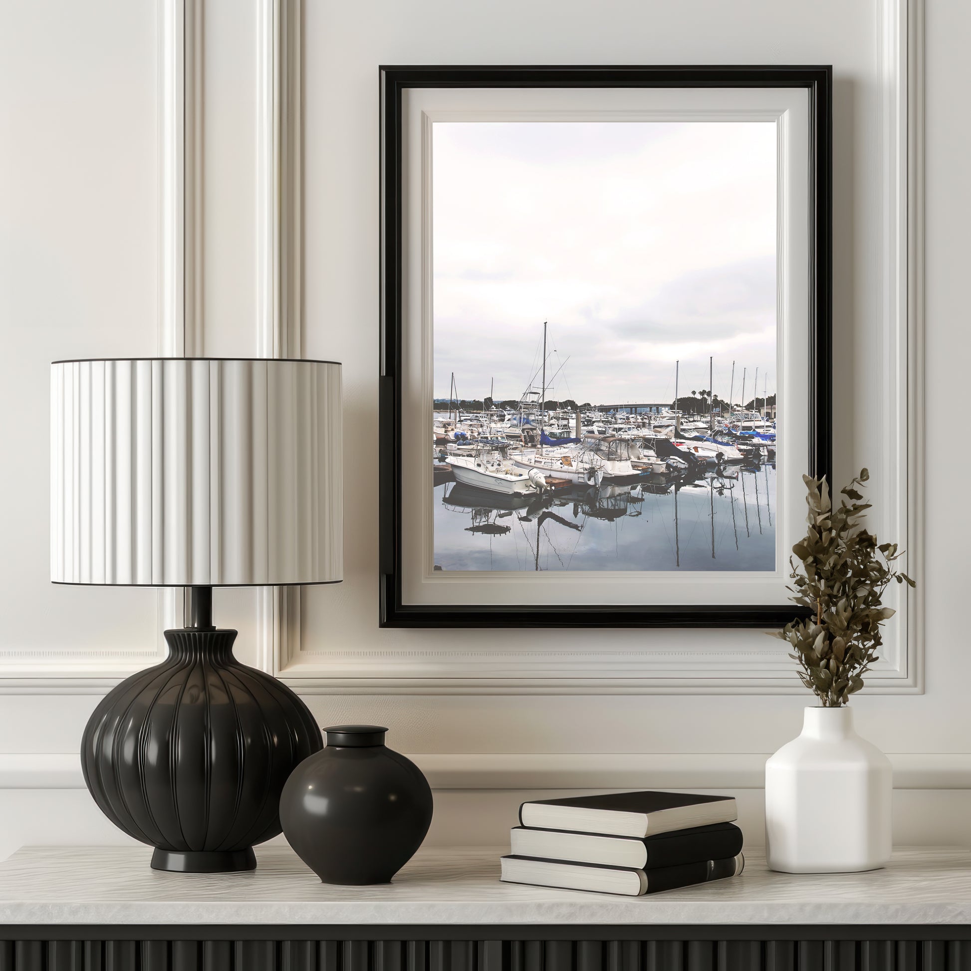Harbor Ocean Canvas | Harbor Ocean Print | 17 Mile