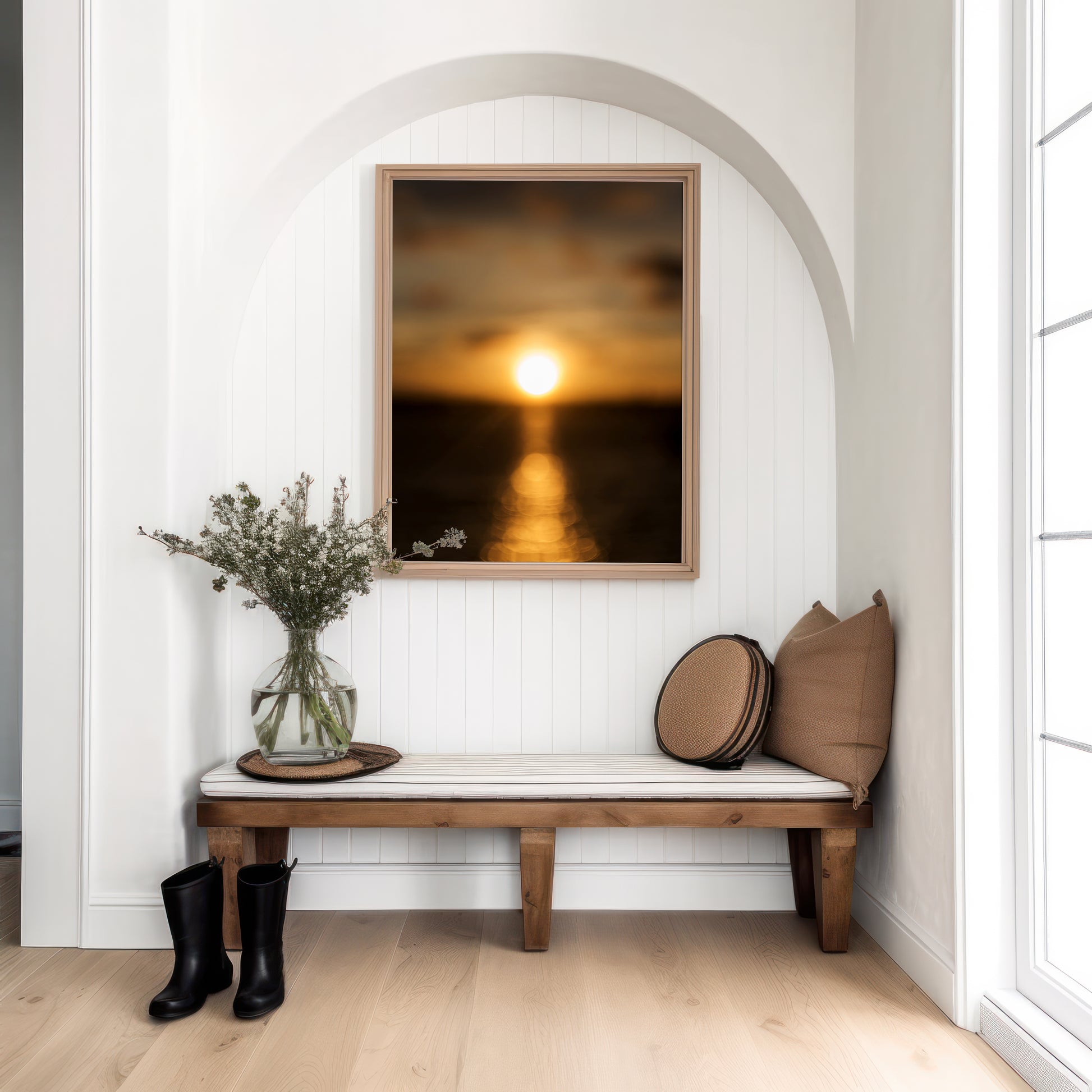 Ocean Sunset Wall Art | Ocean Sunset Canvas | 17 Mile