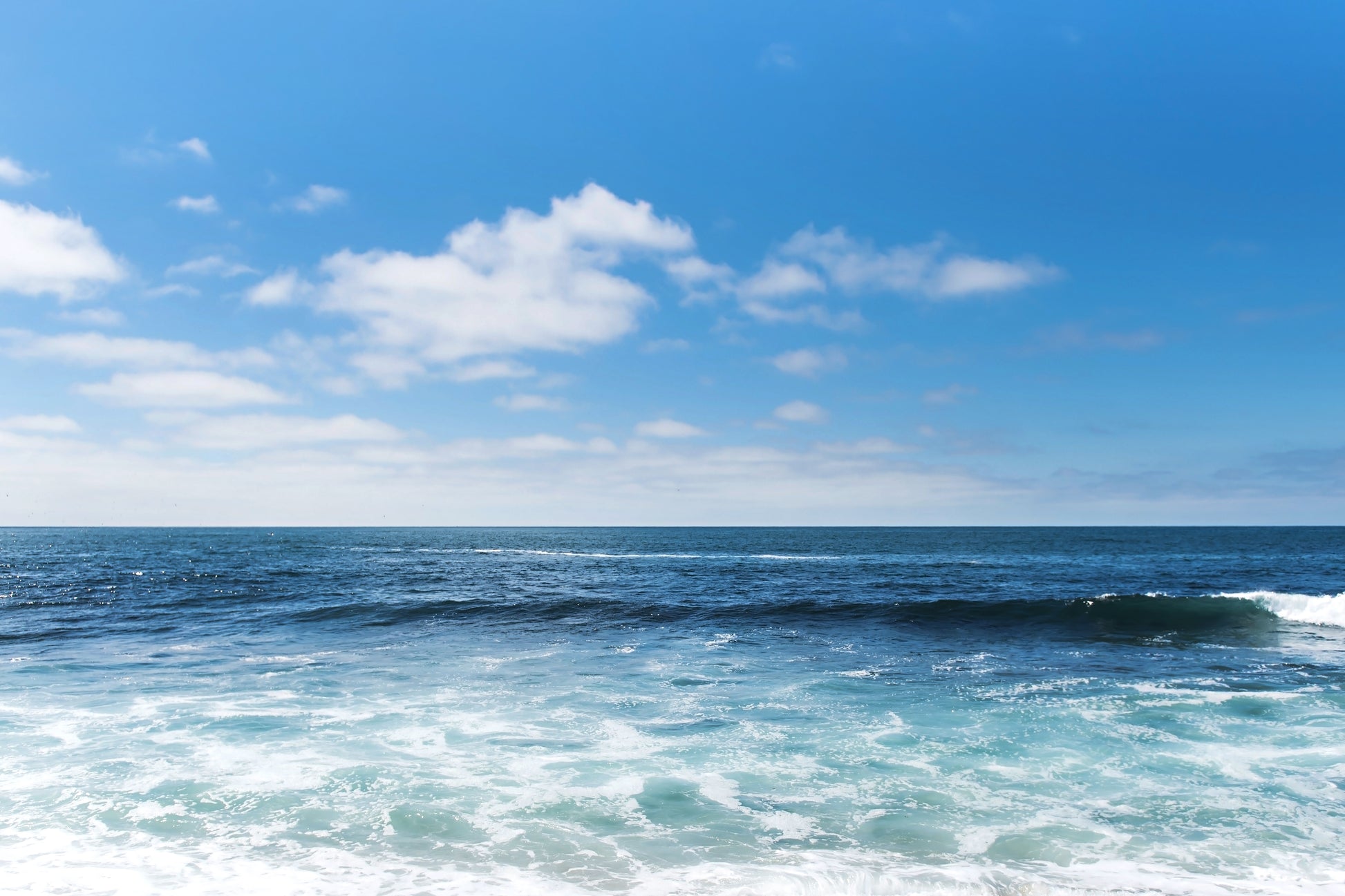Blue Ocean Canvas | Blue Ocean Print | 17 Mile