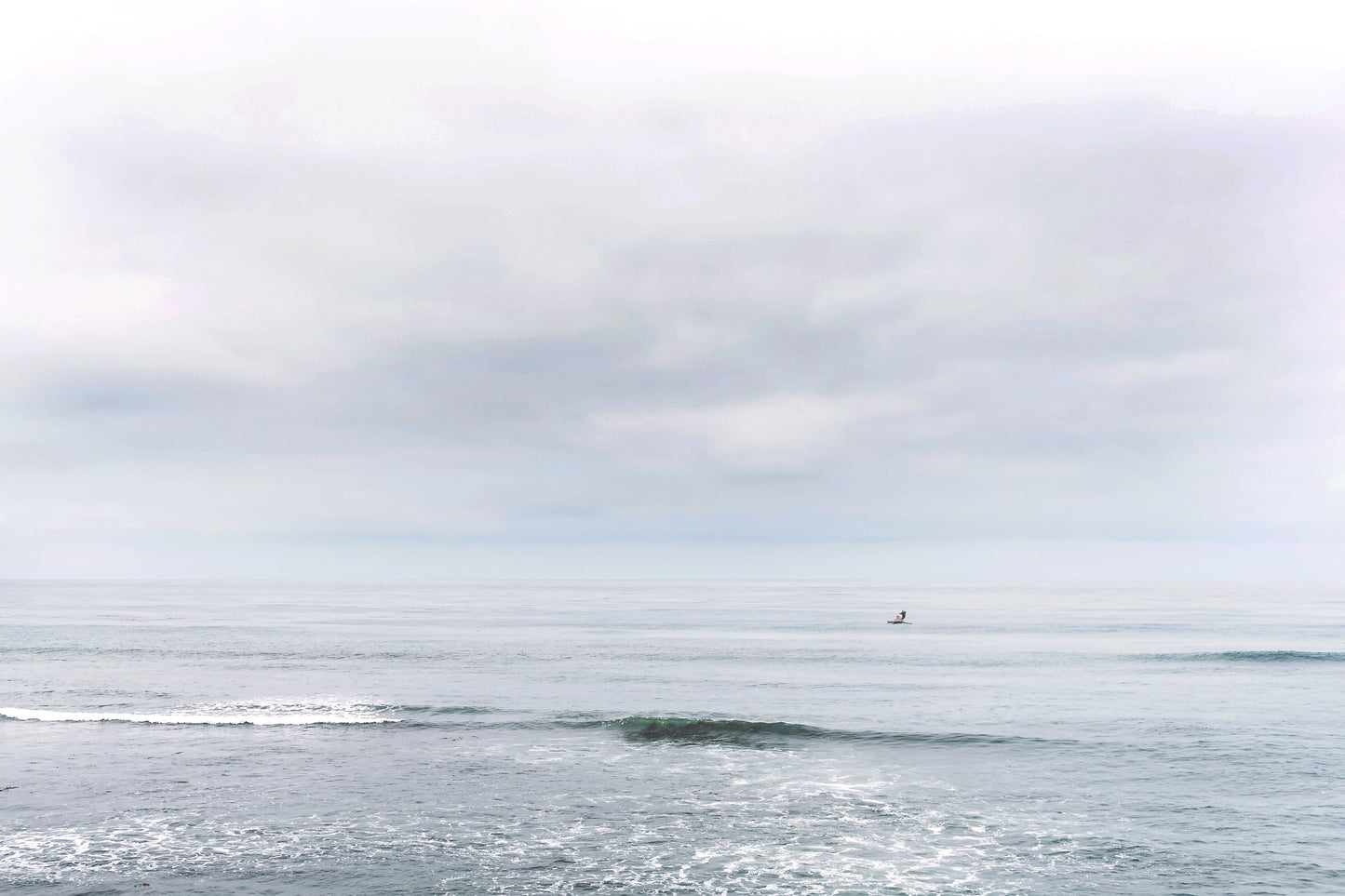 Coastal Ocean Print | San Diego Ocean Canvas | 17 Mile