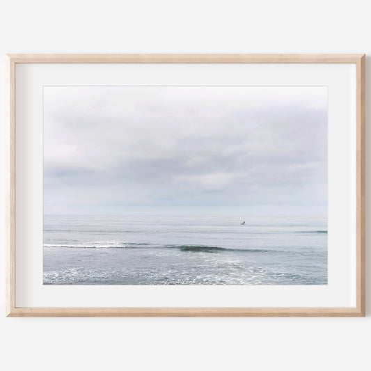 Coastal Ocean Print | San Diego Ocean Canvas | 17 Mile