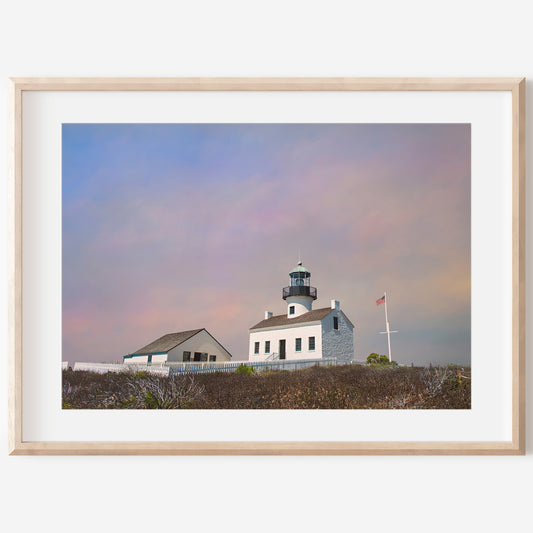 Point Loma Lighthouse Print | Point Loma Print | 17 Mile