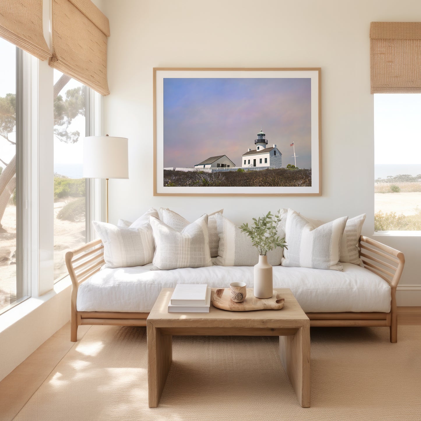 Point Loma Lighthouse Print | Point Loma Print | 17 Mile
