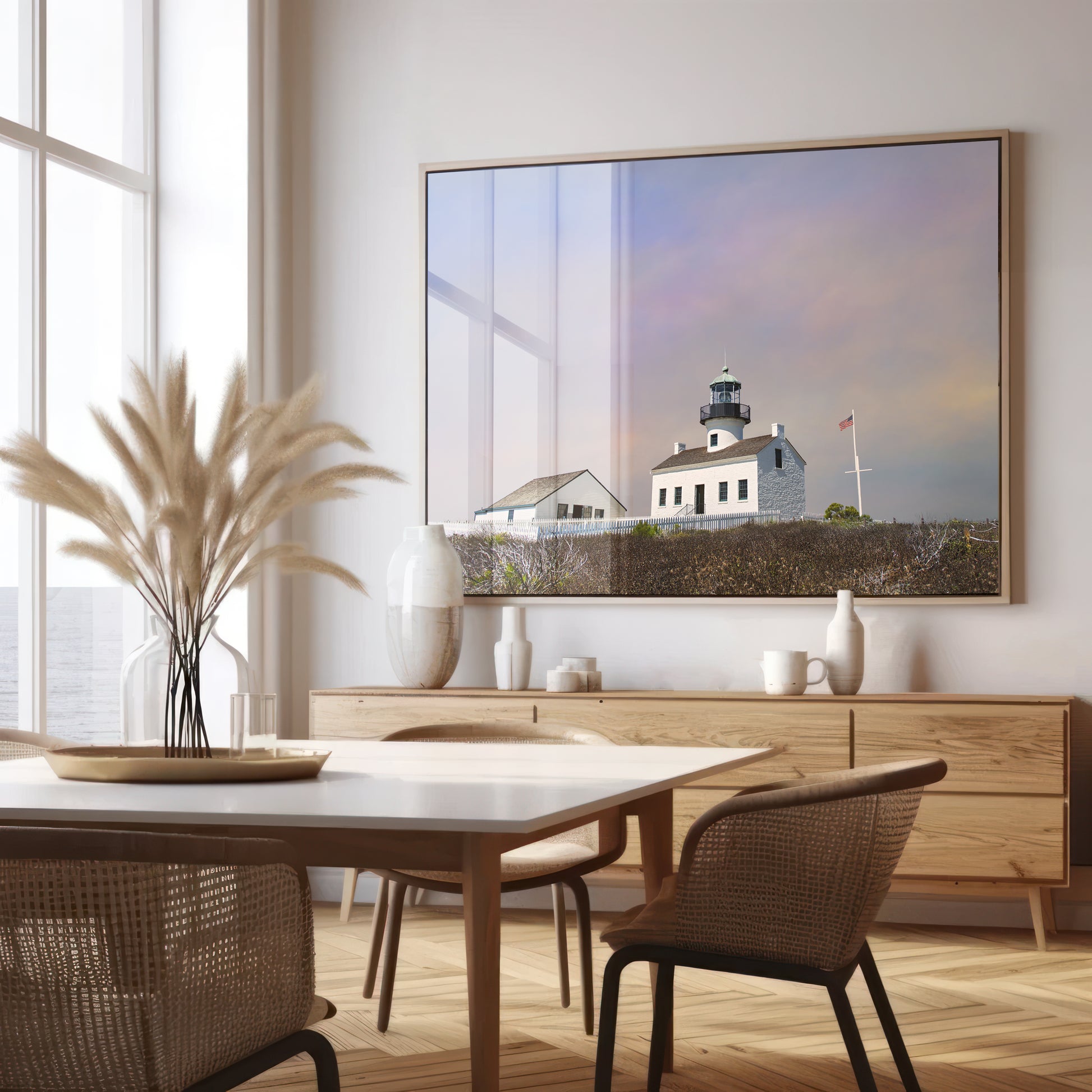 Point Loma Lighthouse Print | Point Loma Print | 17 Mile
